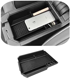 Vesul Center Console Organizer Tray Compatible with Toyota RAV4 2013 2014 2015 2016 Storage Box ABS Tray Insert Organizer Glove Pallet