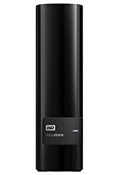 WD - Easystore 4TB External USB 3.0 Hard Drive - Black