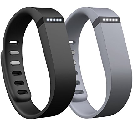 For Fitbit Flex Bands, SKYLET Silicone Replacement Bands for Fitbit Flex with Fastener Ring (No Tracker)