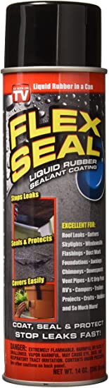 Flex Seal Spray Rubber Sealant Coating, 14-oz, Black