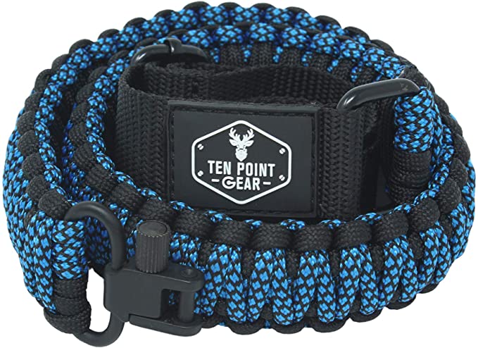 Ten Point Gear Gun Sling Paracord 550 Adjustable w/Swivels (Multiple Color Options)