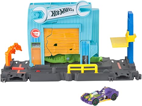 HOT WHEELS CITY GATOR GARAGE ATTACK Play Set