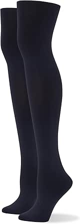 HUE No Nonsense Women's Yoga Waistband Blackout Tights