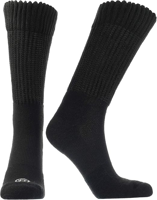 Doctor's Choice Diabetic Non-Binding Active Socks, Men's Quarter Length Cushioned Performance Sock with Seamless Toe