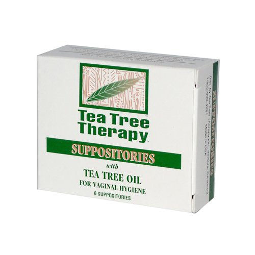 Tea Tree Therapy Suppositories With Tea Tree Oil For Vaginal Hygiene 6 PK