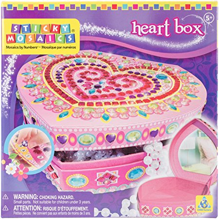 Sticky Mosaics Heart Box
