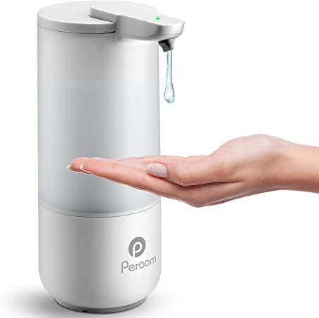 Soap Dispenser, Automatic Soap Dispenser Touchless Bath Kitchen Countertop Soap Dispenser with Infrared Motion Sensor, IPX6 Waterproof, 8.5OZ/250ML