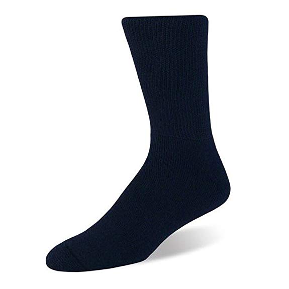 World's Softest Men's / Women's Sensitive Fit Comfort Feet Crew Socks