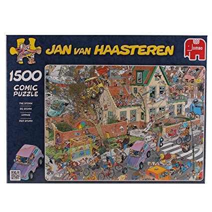 Jumbo Jan Van Haasteren the Storm Jigsaw Puzzle (1500 Piece)