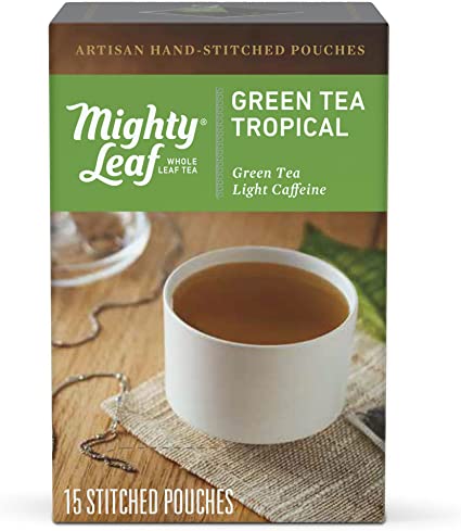Mighty Leaf Tea Green Tea Tropical Tea, 15 Count