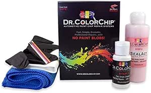 Dr. ColorChip Road Rash Automobile Touch-Up Paint Kit, Compatible with the 2018 Mazda CX-5, Snowflake White Pearl Tricoat (25D)