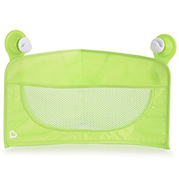 Munchkin Corner Bath Toy Organizer, Green