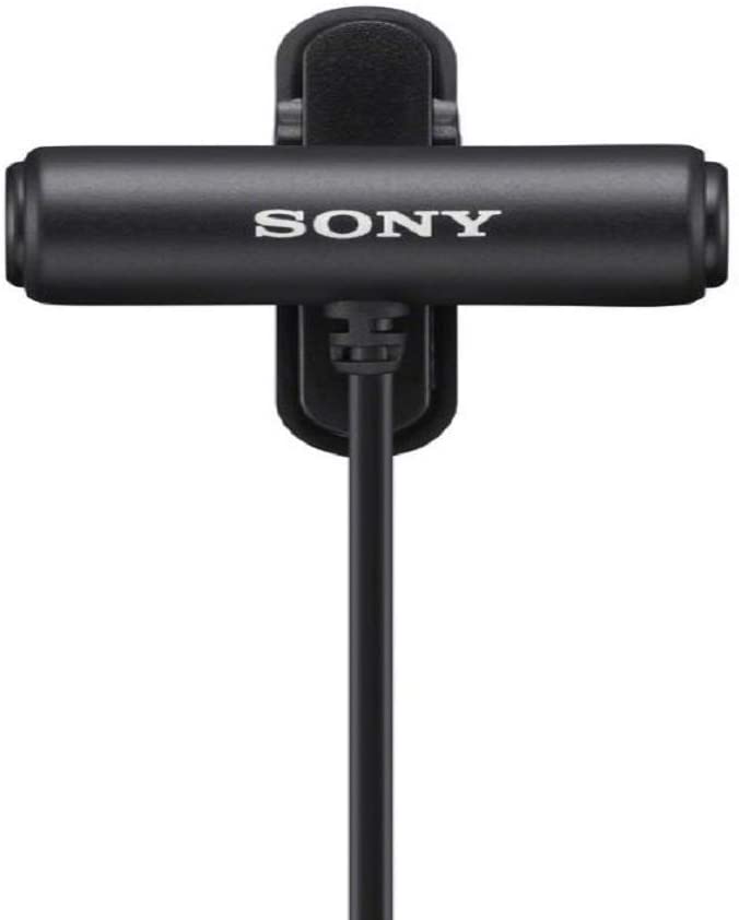 Sony Compact Stereo Lavalier Microphone ECMLV1