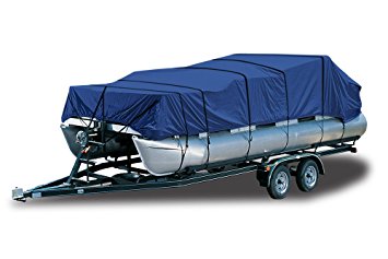 Budge 1200 Denier Pontoon Covers Fits Pontoon Boats 20' to 24' Long, Blue