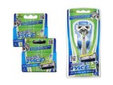 Dorco Pace 6 Plus- Six Blade Razor System with Trimmer - Value Pack 10 Cartridges  1 Handle
