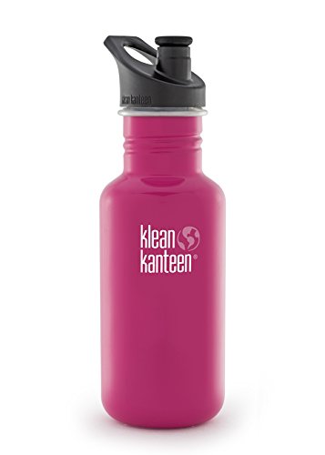 Klean Kanteen Classic Stainless Steel Bottle With Sport Cap