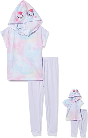 St. Eve Girls' Me and My Dream Doll Pajama Set