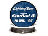 Genuine Lightning Vapes Kanthal 26 Gauge AWG A1 Wire 100ft Roll 040386 mm 321 Ohmsft Resistance