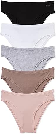 Victoria's Secret PINK Women's Cotton Cheeky Underwear, Minimal Coverage Panties for Women, Multi Pack (XS-XXL)