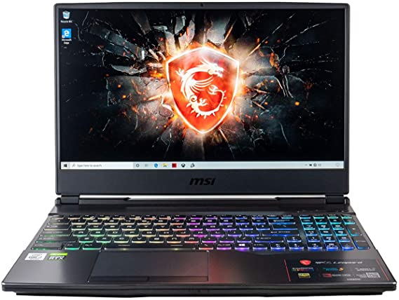 CUK MSI GP65 Leopard Gaming Laptop (Intel Core i7-10750H, 16GB RAM, 512GB NVMe SSD, NVIDIA GeForce RTX 2070, 15.6" Full HD 144Hz 3ms, Windows 10 Home) Gamer Notebook Computer