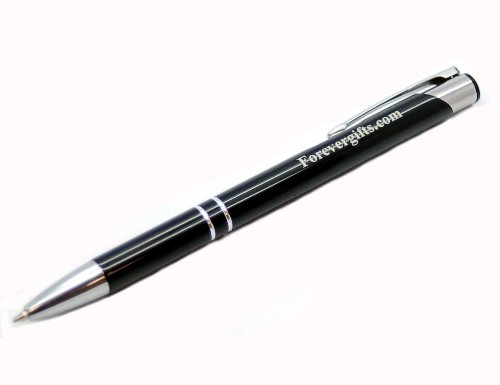 Personalized Metal Ball Point Pen Black - Free Engraving