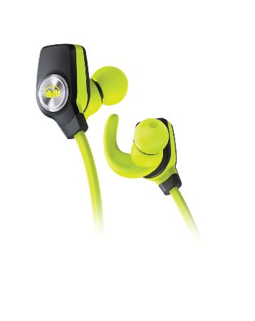 Monster iSport Bluetooth Wireless SuperSlim In-Ear Headphones - Green