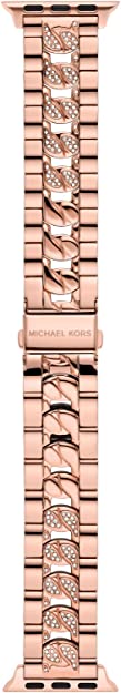 Michael Kors Interchangeable Watch Band Compatible with Your 38mm/40mm/41mm Apple Watch- Straps for use with Apple Watch Series 1,2,3,4,5,6,7,SE