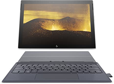 HP Envy x2 12-inch Detachable Laptop, Qualcomm Snapdragon Processor, 4 GB RAM, 128 GB Universal Flash Storage, Windows 10 Home in S Mode (12-e068ms, Natural Silver w/ Oxford Blue)