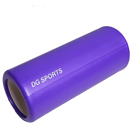 DG SPORTS Point Deep Tissue Massage Foam Roller for Therapy, Purple, 13"