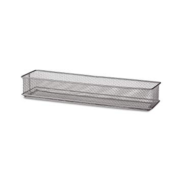 Design Ideas Mesh Drawer Store, Silver, 3 X 12-Inches (120929)