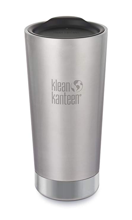 Klean Kanteen Double Wall Vacuum Insulated Stainless Steel Tumbler Cup with Tumbler Lid