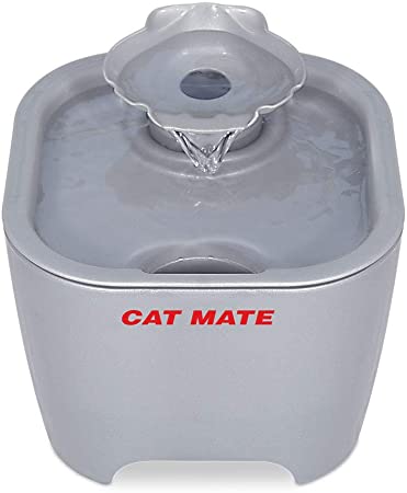 Cat Mate Cat Mate Shell Fountain 3L (Titanium)