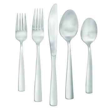 Faberware Cayenne Satin 20-Piece Flatware Set, Service for 4