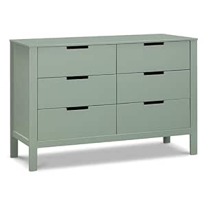 Carter's by DaVinci Colby 6-Drawer Dresser in Light Sage