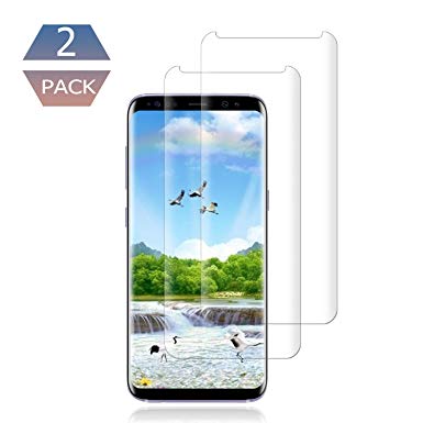 2 Pack Galaxy S9 Plus Screen Protector 9H Hardness/Anti-Scratch/Anti-fingerprint/3D Curved/High Definition/Ultra Clear Tempered BBInfinite Glass Screen Protector Compatible Samsung Galaxy S9 Plus