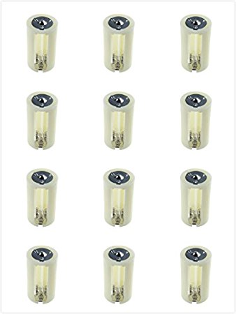 DSLRKIT 3AA(LR6) to D Size Parallel Battery Convertor Adapter Holder (pack of 12)