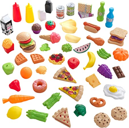 KidKraft 65Pc Pretend Play Food Set Playset