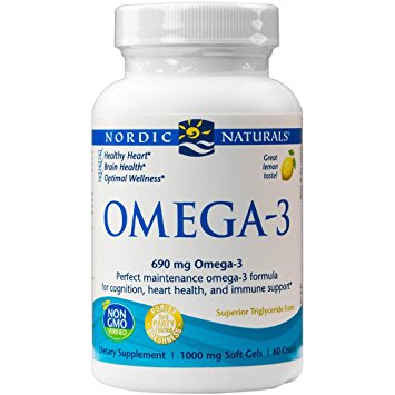 Nordic Naturals - Omega-3, Cognition, Heart Health, and Immune Support, 60 Soft Gels