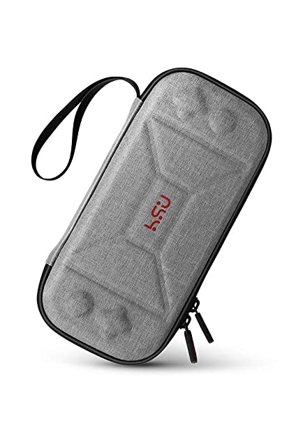 Carrying Case for New Nintendo Switch Lite 2019 Release - Protective Travel Carry Case with Storage for Switch Lite Games & Accessories [Gray]