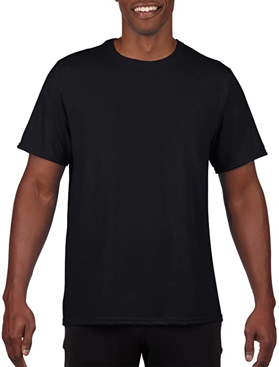 Gildan mens 100% Polyester Moisture Wicking Performance T-shirt