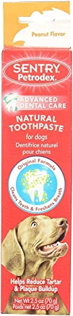 Natural Toothpaste Dog - Peanut - 2.5 Oz