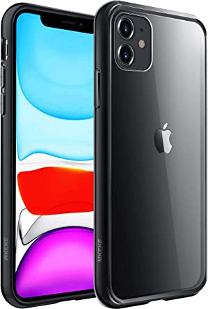 Mkeke Compatible with iPhone 11 Case, Clear iPhone 11 Cases Cover for iPhone 11 6.1 Inch (Black)