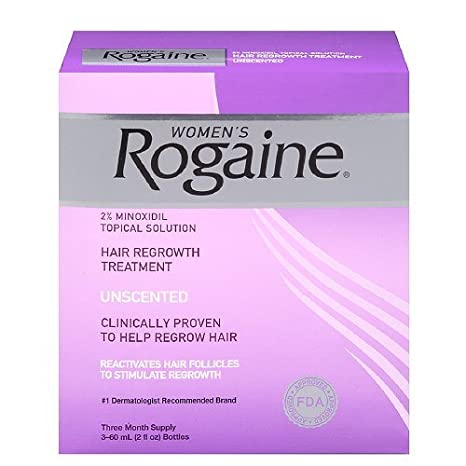 Women's Rogaine Hair Regrowth Treatment, 3 Month Supply 1 Ea