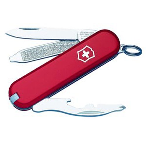 Victorinox Swiss Army Rally Pocket Knife,Red