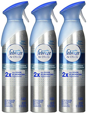 Febreze Air Effects, Advanced Refreshment Eliminator, 9.7 oz. (3 Pack)