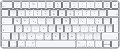 Apple Magic Keyboard: Wireless, Bluetooth, Rechargeable. Works with Mac, iPad, or iPhone; Italian, Silver