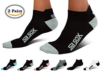 SB SOX UltraLite Compression Running Socks for Men & Women (2 Pairs)
