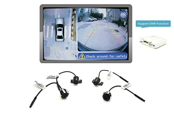 iParaAiluRy 360 Around View Parking Assist Universal for All Cars Bird's-eye View Parking Aid - VE-GN204