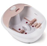 All in one foot spa bath massager w heat HF vibration infrared O2 bubbles MS0810M