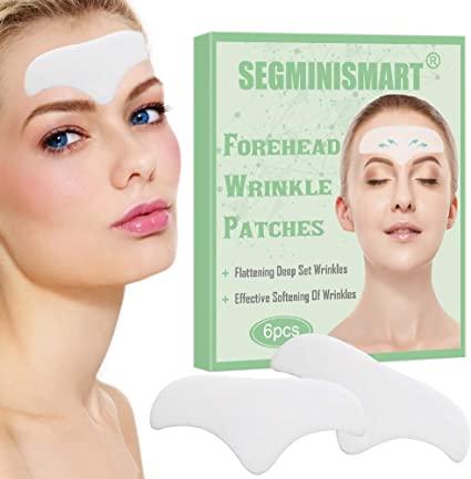 Forehead Wrinkle Patches, Facial Wrinkle Patches, Wrinkle Remover Strips, Face Mask for Dry Skin Strips, Anti-aging Moisturizing Pads Against Forehead Wrinkles Lines